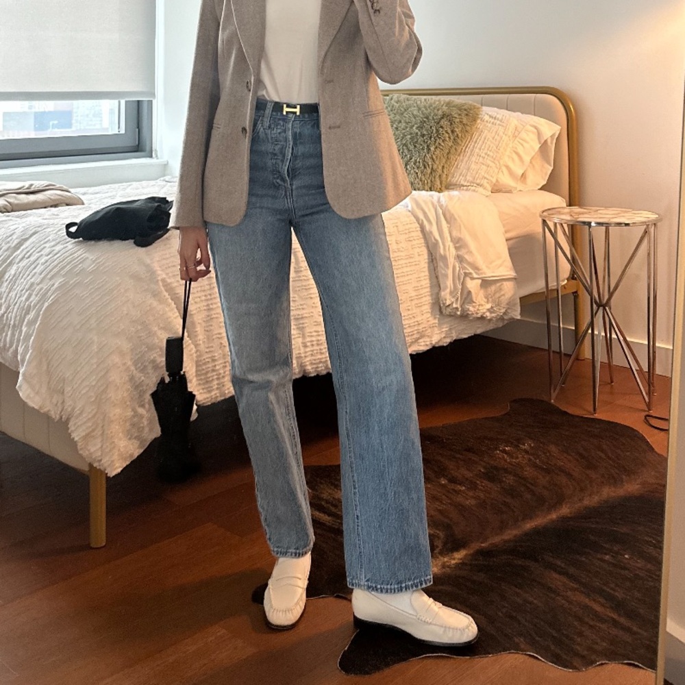 Michael Kors White Loafers